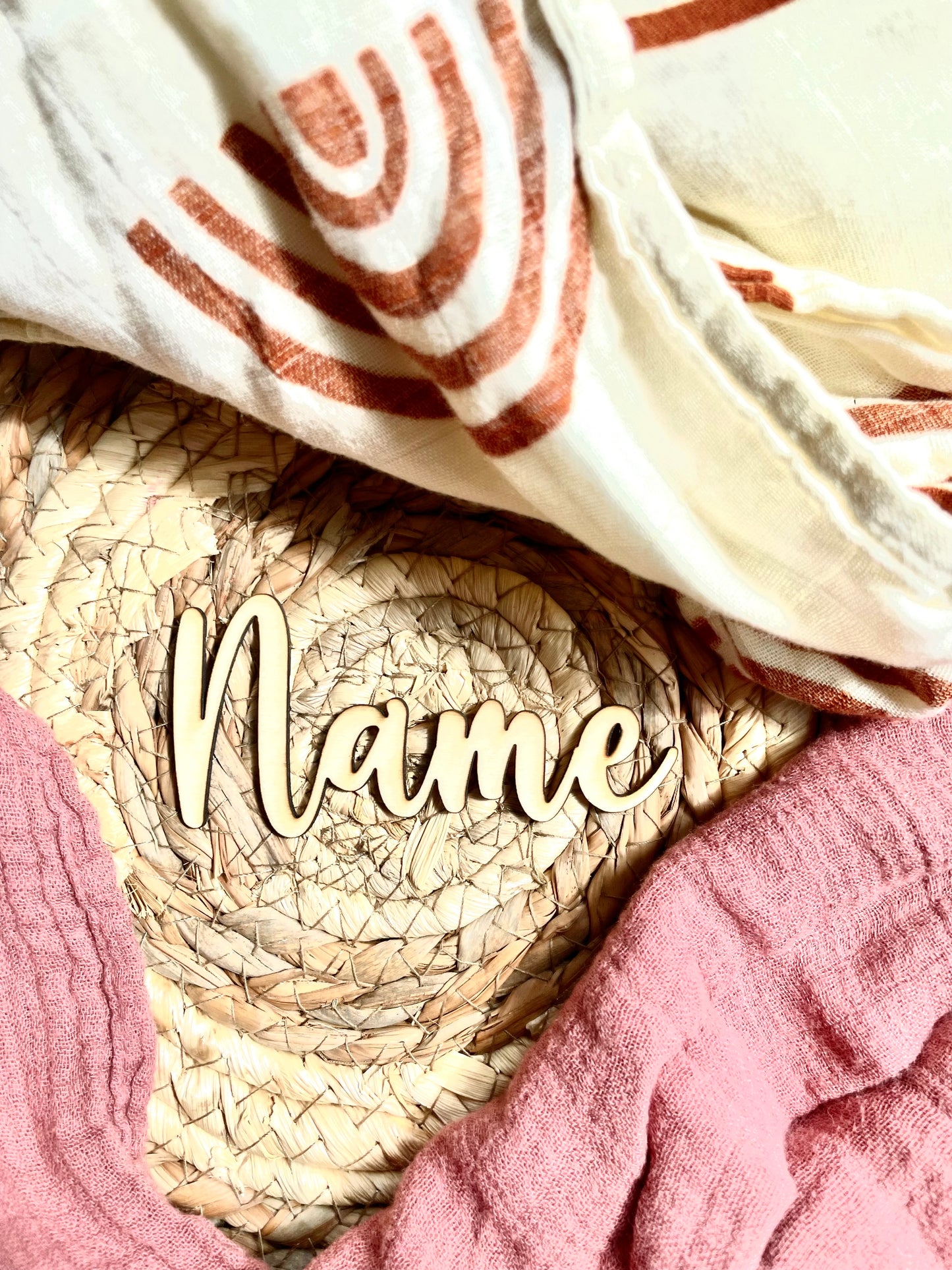 Schriftzug Name