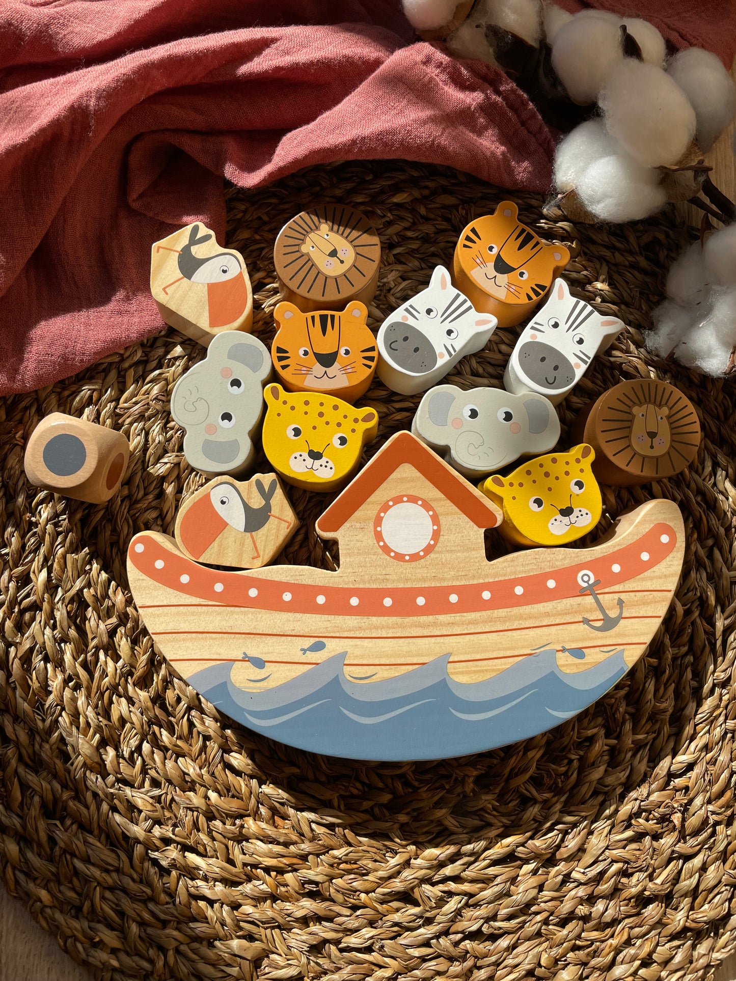 Stapelspiel Arche "Safari" Small Foot
